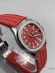 swiss clone Patek Philippe Swiss Aquanaut 5067 red dial watch (3)_th.jpg